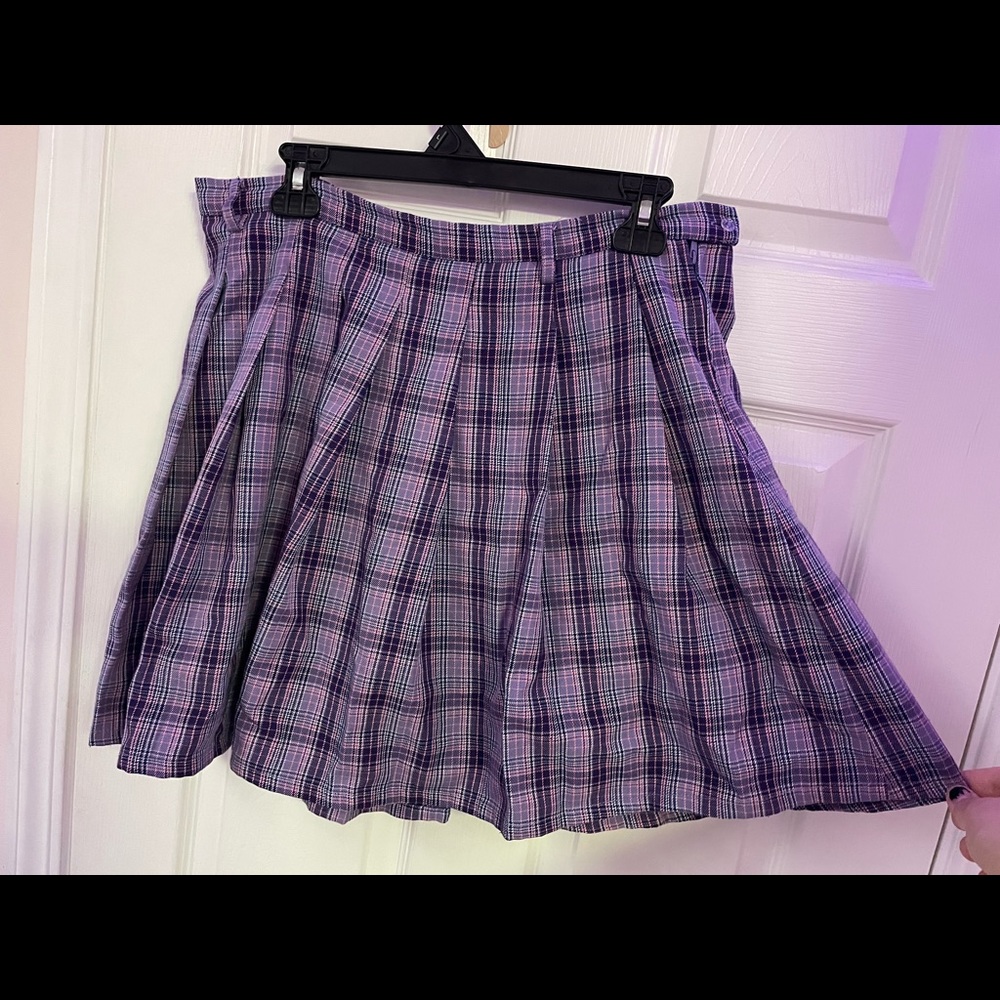 Plaid skirt